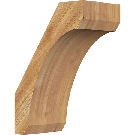 6"W x 10"D x 14"H Legacy Rough Sawn Knee Brace, Western Red Cedar